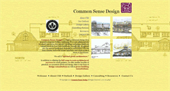 Desktop Screenshot of commonsensedesign.com